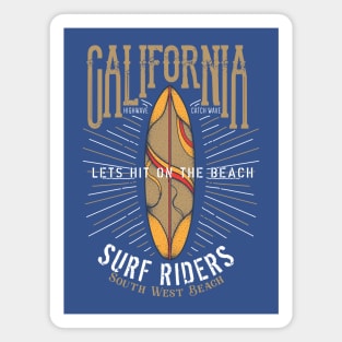 California Surf Riders Magnet